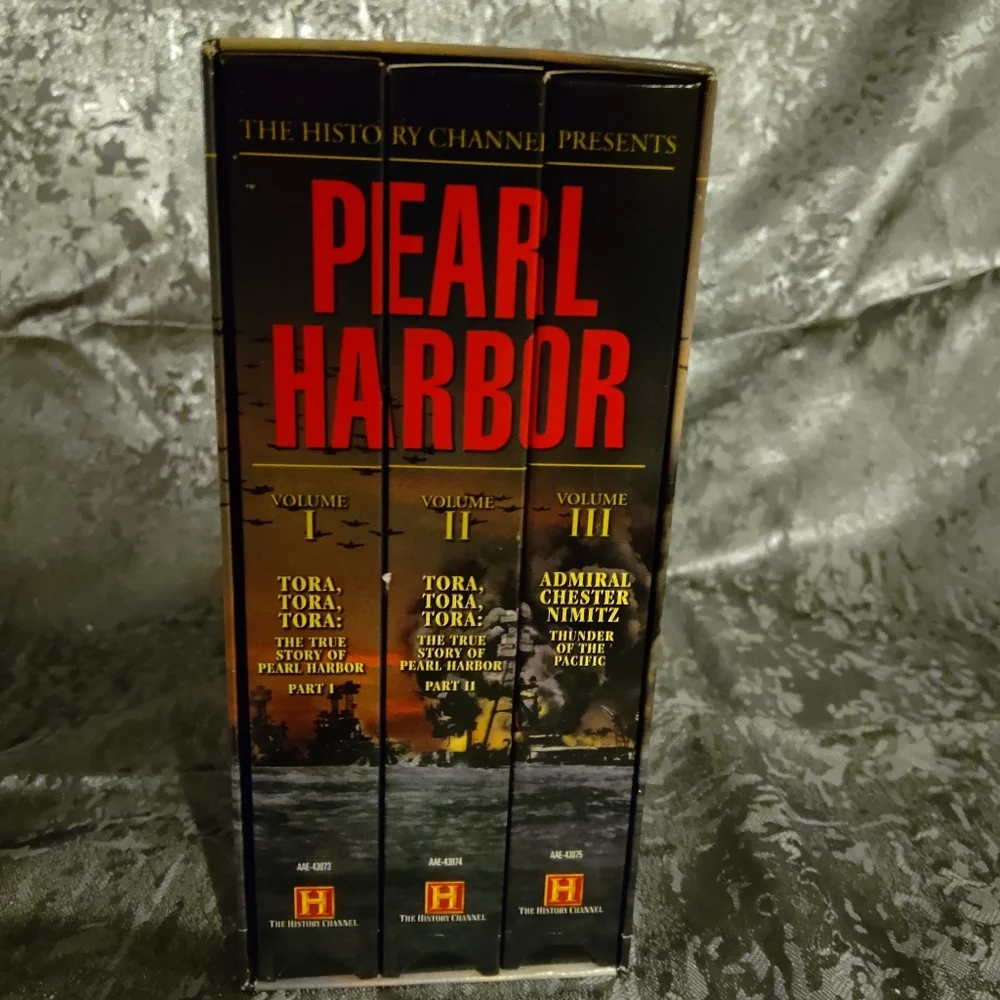 3 pc Volume, VSH, Pearl Harbor, by The History Channel